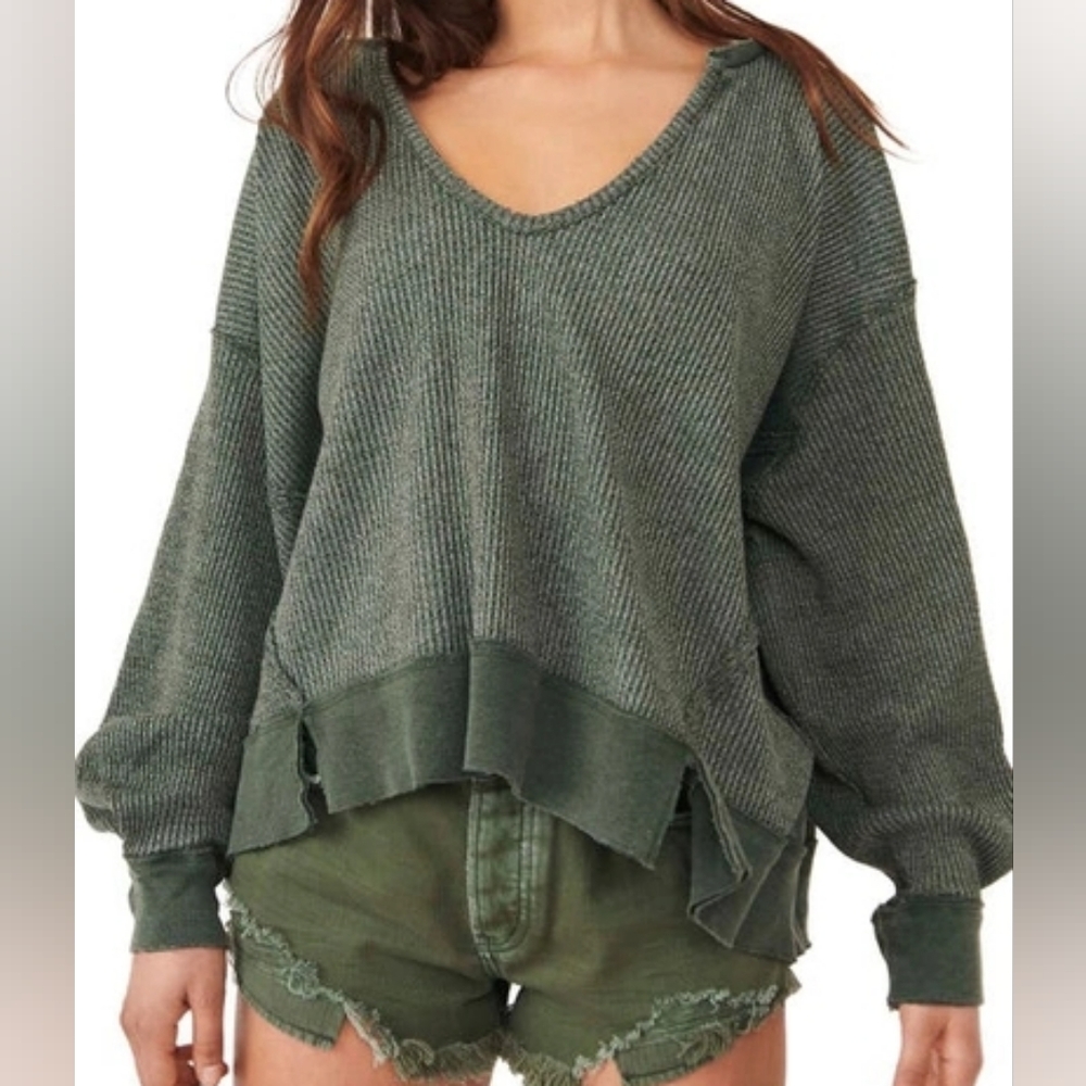 Free People Buttercup Thermal Aged Pine - Picture 2 of 4